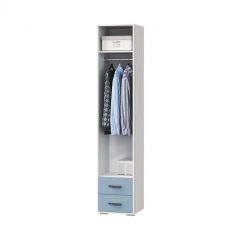 СТИЧ Шкаф для платья и белья с 2мя ящиками в Стрежевом - strezevoi.mebel24.online | фото 2