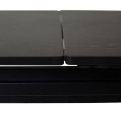 Стол CORNER 120 MATT BLACK MARBLE SOLID CERAMIC / BLACK, ®DISAUR в Стрежевом - strezevoi.mebel24.online | фото 4