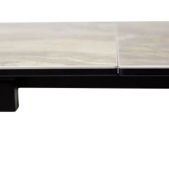Стол IVAR 180 MARBLES KL-80 Серый мрамор, итальянская керамика, ®DISAUR в Стрежевом - strezevoi.mebel24.online | фото 2