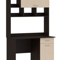 Стол компьютерный ПКС-2 (венге/дуб белфорд) в Стрежевом - strezevoi.mebel24.online | фото 2