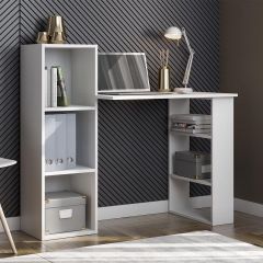 Стол компьютерный СТК 1 (Белый) в Стрежевом - strezevoi.mebel24.online | фото 1