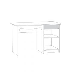 Стол письменный 12.24 Флоренция в Стрежевом - strezevoi.mebel24.online | фото 3