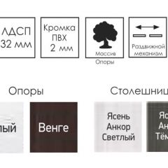 Стол раскладной Ялта (опоры массив резной) в Стрежевом - strezevoi.mebel24.online | фото 8