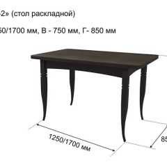 Стол раскладной Ялта-2 (опоры массив цилиндрический) в Стрежевом - strezevoi.mebel24.online | фото 6