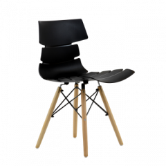 Стул Barneo N-230 Return PW-030 черный в Стрежевом - strezevoi.mebel24.online | фото