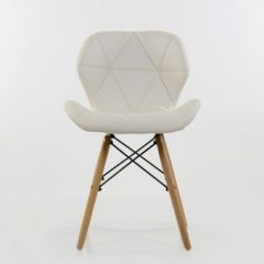 Стул Barneo N-42 Perfecto PU белый в Стрежевом - strezevoi.mebel24.online | фото 3