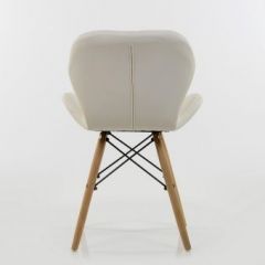 Стул Barneo N-42 Perfecto PU белый в Стрежевом - strezevoi.mebel24.online | фото 4