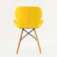 Стул Barneo N-42 Perfecto PU желтый в Стрежевом - strezevoi.mebel24.online | фото 3