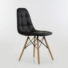 Стул Barneo N-43 Pulsante PU черный в Стрежевом - strezevoi.mebel24.online | фото 2