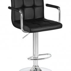 Стул барный DOBRIN KRUGER ARM LM-5011 (черный) в Стрежевом - strezevoi.mebel24.online | фото