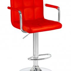 Стул барный DOBRIN KRUGER ARM LM-5011 (красный) в Стрежевом - strezevoi.mebel24.online | фото