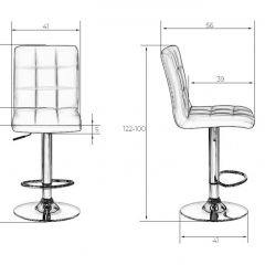 Стул барный DOBRIN KRUGER LM-5009 (зеленый) в Стрежевом - strezevoi.mebel24.online | фото 2