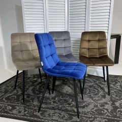 Стул CHILLI G062-13 кварцевый, велюр М-City в Стрежевом - strezevoi.mebel24.online | фото 5