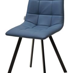Стул CHILLI-Q SQUARE Oracul 795 Синий, экокожа PU / черный каркас, М-City в Стрежевом - strezevoi.mebel24.online | фото