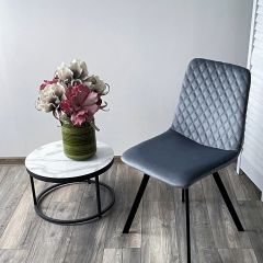 Стул DAIQUIRI BLUVEL-06 BLUE, велюр М-City в Стрежевом - strezevoi.mebel24.online | фото 3