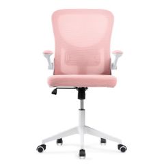 Офисное кресло Konfi pink / white в Стрежевом - strezevoi.mebel24.online | фото 3