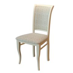 Стул М15 (жаккард №40) массив слоновая кость (2 шт.) в Стрежевом - strezevoi.mebel24.online | фото