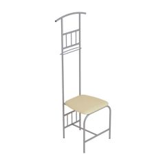 Стул-вешало См13 Экокожа жемчужный в Стрежевом - strezevoi.mebel24.online | фото