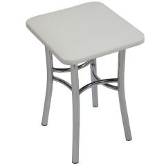 Табурет КВАДРАТ на хромированном корпусе в Стрежевом - strezevoi.mebel24.online | фото 2