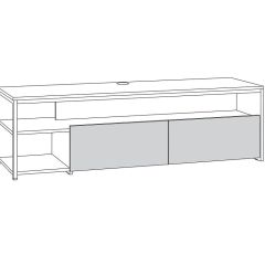 Трувор Тумба под ТВ 13.70 в Стрежевом - strezevoi.mebel24.online | фото 2