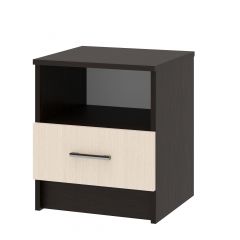 СОФИЯ Тумба прикроватная (венге/дуб белфорт) в Стрежевом - strezevoi.mebel24.online | фото