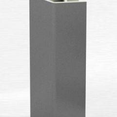 Угловое соединение для цоколя 135 гр. h150 мм (Алюминий, Белый, Черный, Сономаый) в Стрежевом - strezevoi.mebel24.online | фото 1
