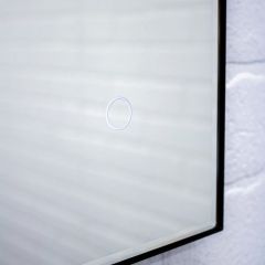 Зеркало Eclipse 100 black с подсветкой Sansa (SE1032Z) в Стрежевом - strezevoi.mebel24.online | фото 6