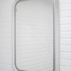 Зеркало Elis 100 white с подсветкой Sansa (SEe1045Z) в Стрежевом - strezevoi.mebel24.online | фото 2