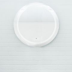 Зеркало Gia 75 white с подсветкой Sansa (SGa1044Z) в Стрежевом - strezevoi.mebel24.online | фото 3