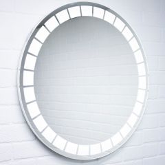 Зеркало Маскат 700х700 с подсветкой Домино (GL7057Z) в Стрежевом - strezevoi.mebel24.online | фото 3