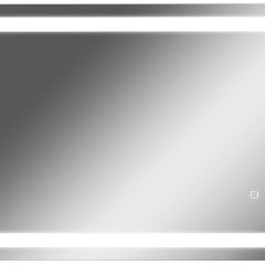 Зеркало Прага 800х550 с подсветкой Домино (GL7021Z) в Стрежевом - strezevoi.mebel24.online | фото