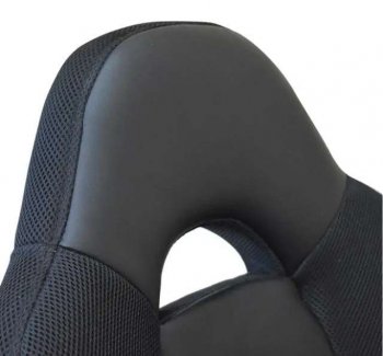 Кресло офисное BRABIX PREMIUM "Ultimate EX-801" хром, плотная двойная сетка Х2, черное/серое, 532918 в Стрежевом - strezevoi.mebel24.online | фото 8