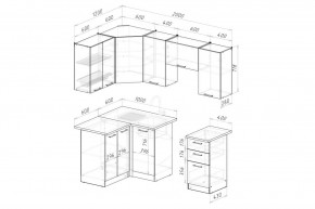 АСАЯ Кухонный гарнитур Оптима 5 (1200*2000 мм) в Стрежевом - strezevoi.mebel24.online | фото 2