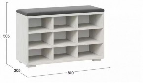 Банкетка-стеллаж для обуви Тип 10 в Стрежевом - strezevoi.mebel24.online | фото 4