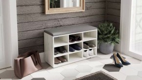 Банкетка-стеллаж для обуви Тип 10 в Стрежевом - strezevoi.mebel24.online | фото 5