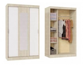 БАРИ Шкаф-купе с зеркалом (1300) в Стрежевом - strezevoi.mebel24.online | фото