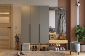 БАСКО Прихожая К11 (графит) в Стрежевом - strezevoi.mebel24.online | фото