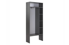 БАСКО Прихожая К5 (графит) в Стрежевом - strezevoi.mebel24.online | фото 10
