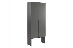 БАСКО Шкаф двухдверный L800 (графит) в Стрежевом - strezevoi.mebel24.online | фото