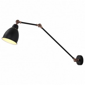 Бра Arte Lamp Braccio A2055AP-1BK в Стрежевом - strezevoi.mebel24.online | фото