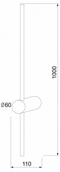 Бра Elektrostandard Cane a061491 в Стрежевом - strezevoi.mebel24.online | фото 3