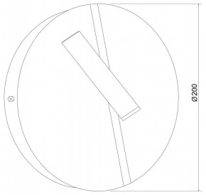 Бра Elektrostandard Drom a055362 в Стрежевом - strezevoi.mebel24.online | фото 2