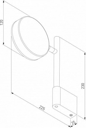 Бра Elektrostandard Tobi a064592 в Стрежевом - strezevoi.mebel24.online | фото 4