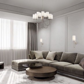 Бра Eurosvet Abbey 60164/1 никель в Стрежевом - strezevoi.mebel24.online | фото 2