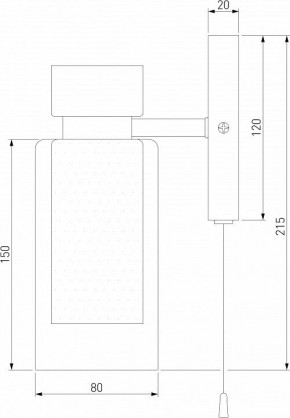 Бра Eurosvet Amado 70115/1 белый в Стрежевом - strezevoi.mebel24.online | фото 3