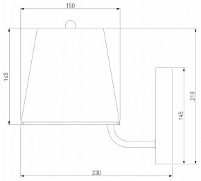 Бра Eurosvet Amaretto 60155/1 хром в Стрежевом - strezevoi.mebel24.online | фото 2