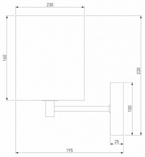 Бра Eurosvet Brume 60174/1 латунь в Стрежевом - strezevoi.mebel24.online | фото 5