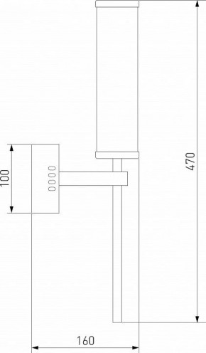 Бра Eurosvet Stark 50387 LED латунь в Стрежевом - strezevoi.mebel24.online | фото 6