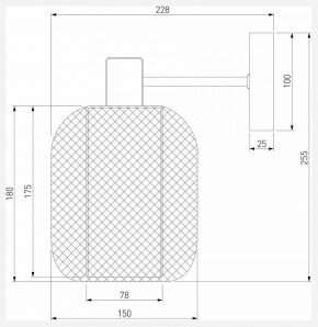 Бра Eurosvet Voile 30192/1 золото в Стрежевом - strezevoi.mebel24.online | фото 4