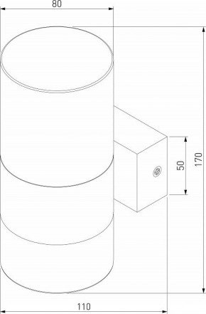 Бра Eurosvet Watford 40021/1 LED хром/дымчатый в Стрежевом - strezevoi.mebel24.online | фото 2